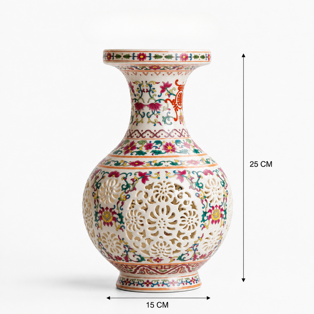 Vase Style Chinois DYNASTIE | Oria