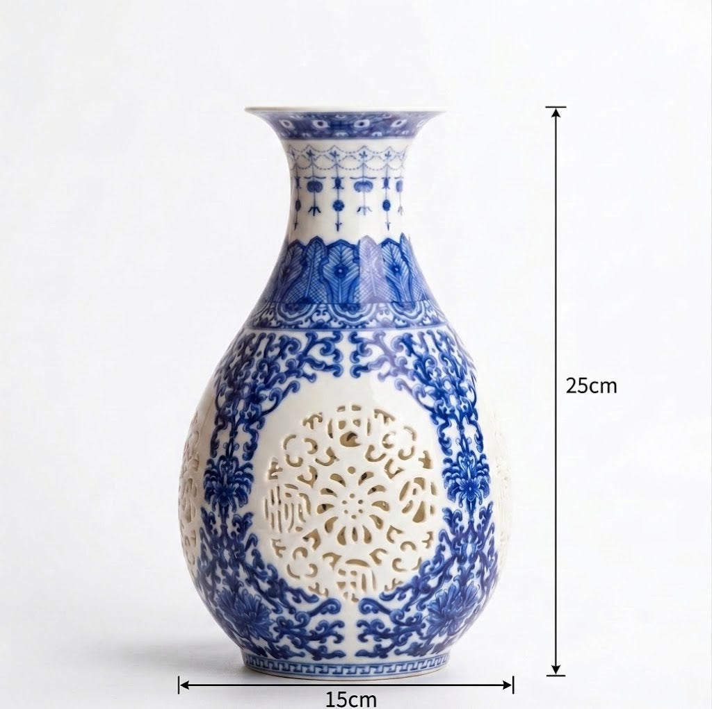 Vase Style Chinois DYNASTIE | Lyra