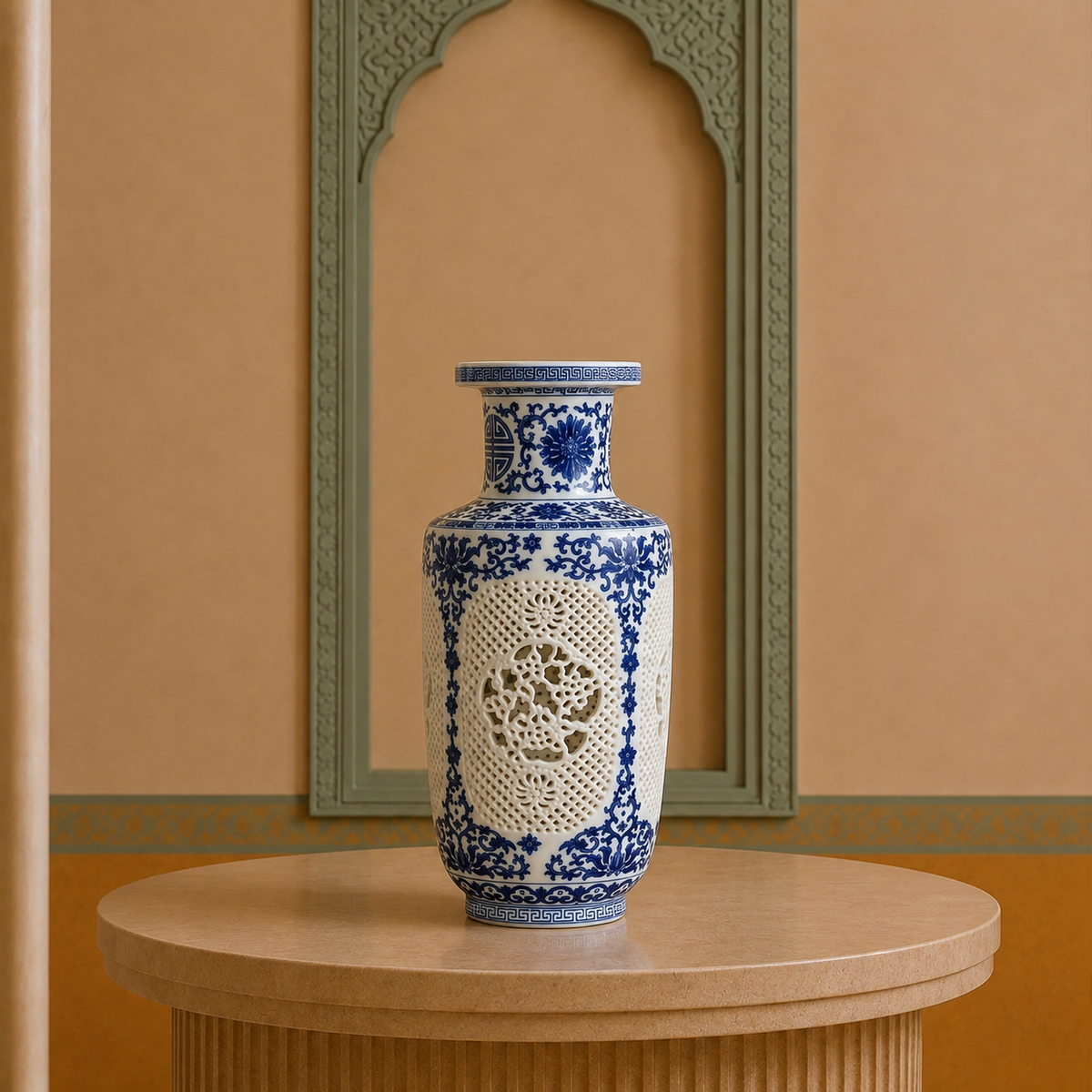 Vase Style Chinois DYNASTIE | Elia