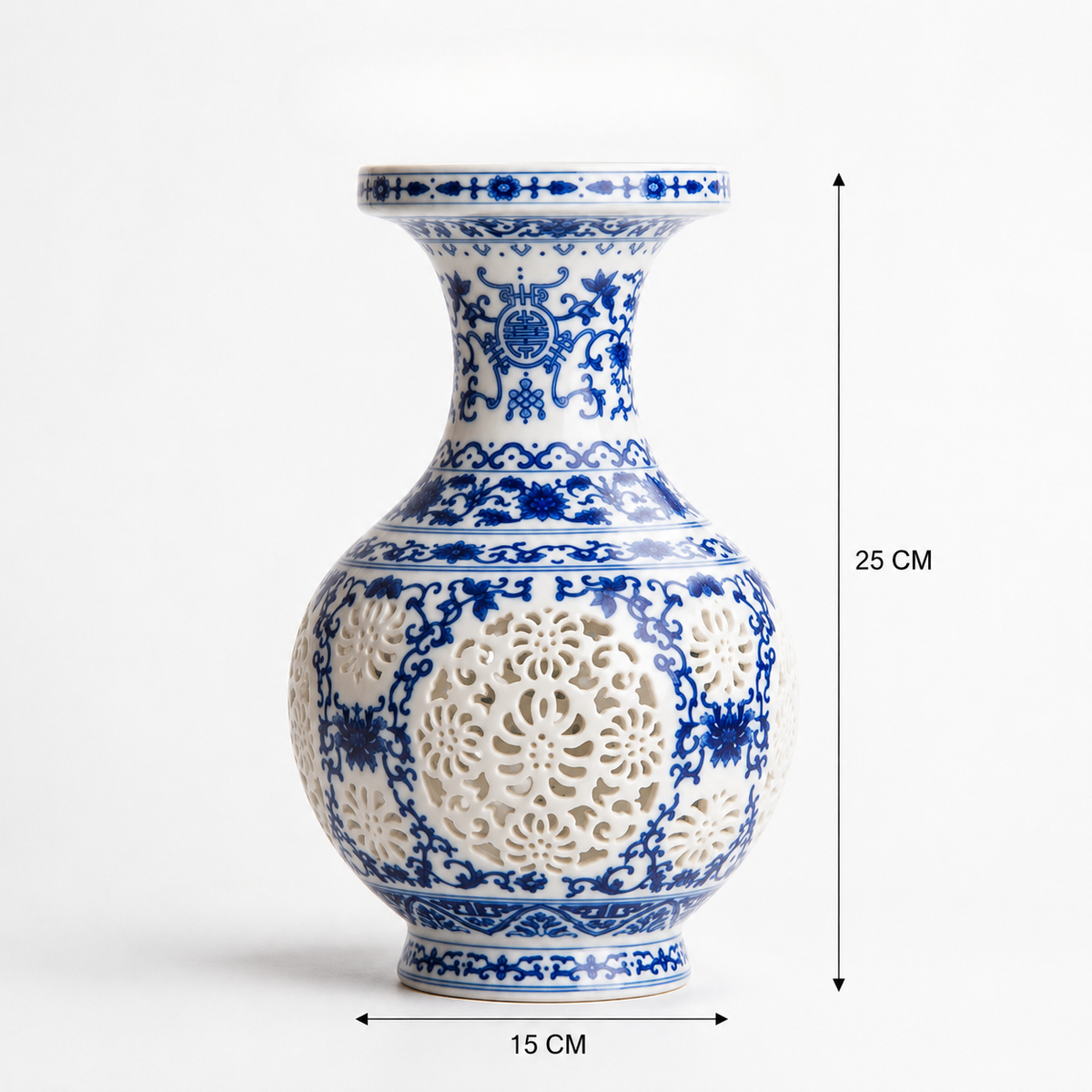 Vase Style Chinois DYNASTIE | Oria