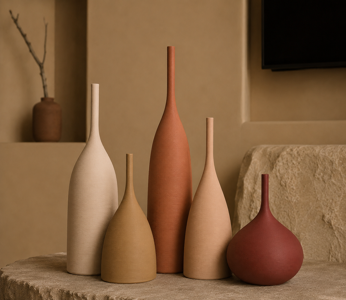 Vase en Céramique NOMA | Lena