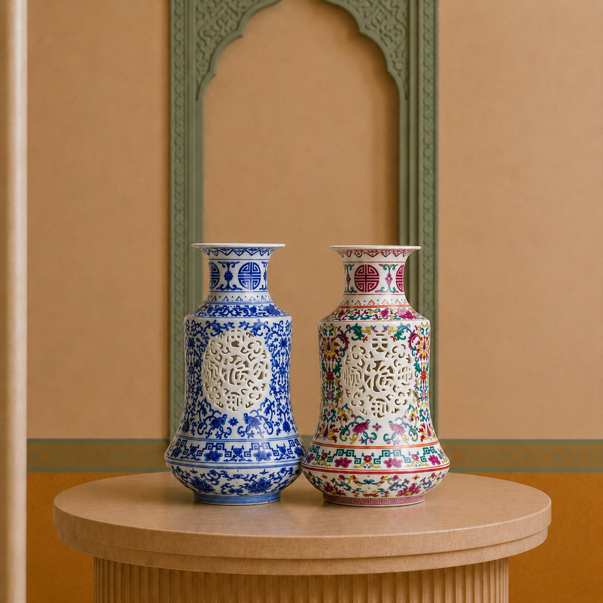 Vase Style Chinois DYNASTIE | Naia