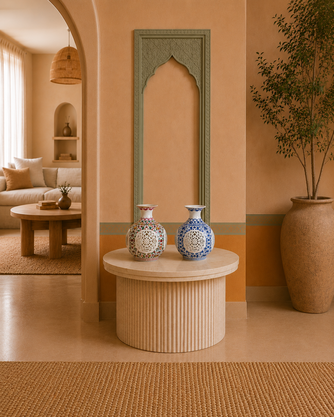 Vase Style Chinois DYNASTIE | Solis