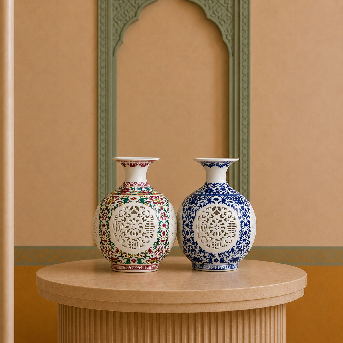 Vase Style Chinois DYNASTIE | Solis
