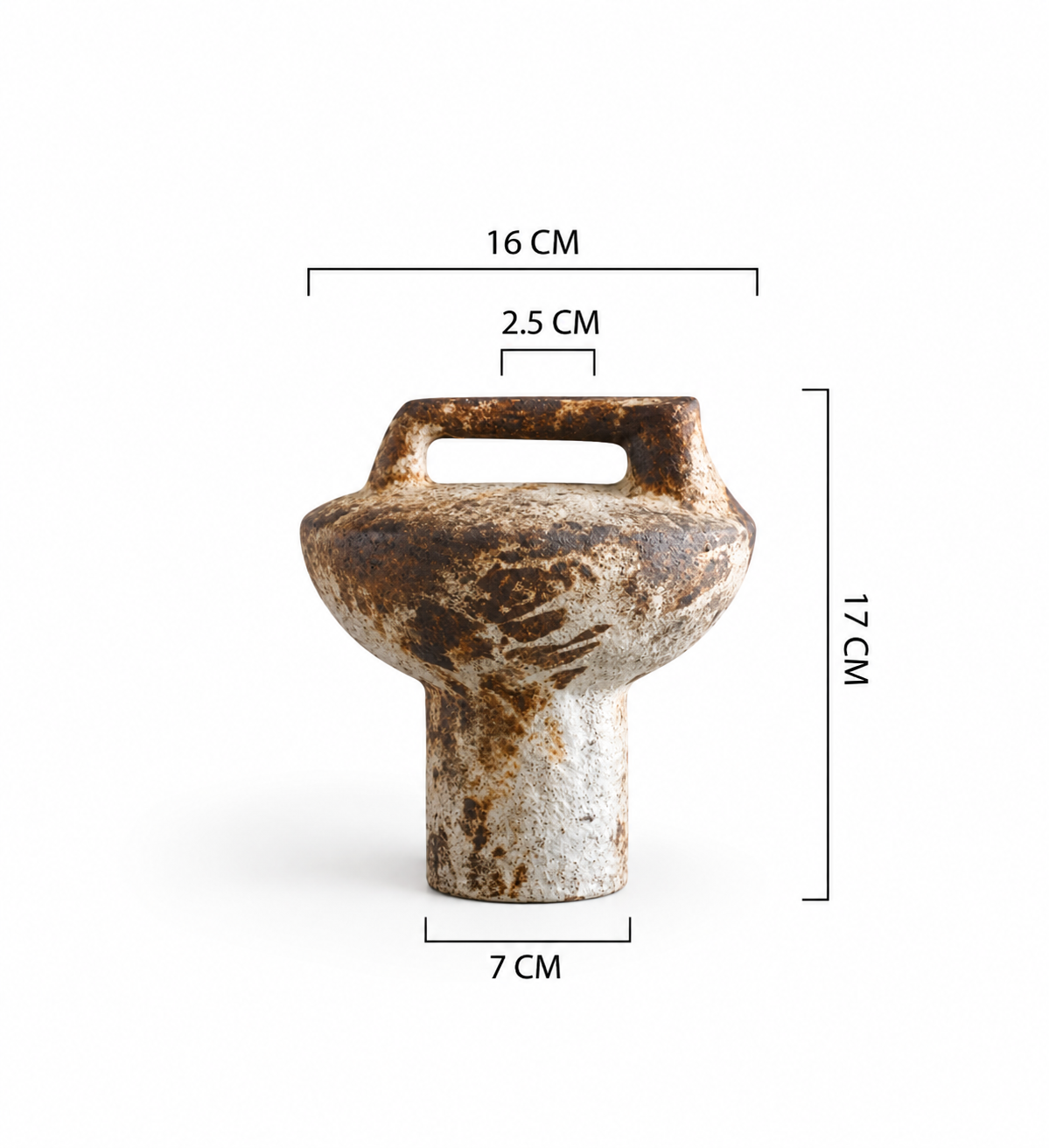 Vase Effet Vieilli | NELIA