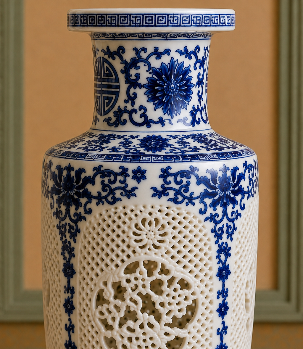Vase Style Chinois DYNASTIE | Elia