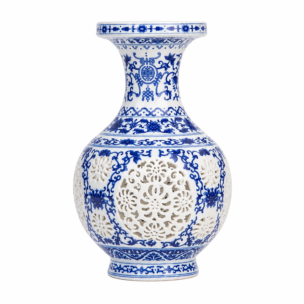 Vase Style Chinois DYNASTIE | Oria
