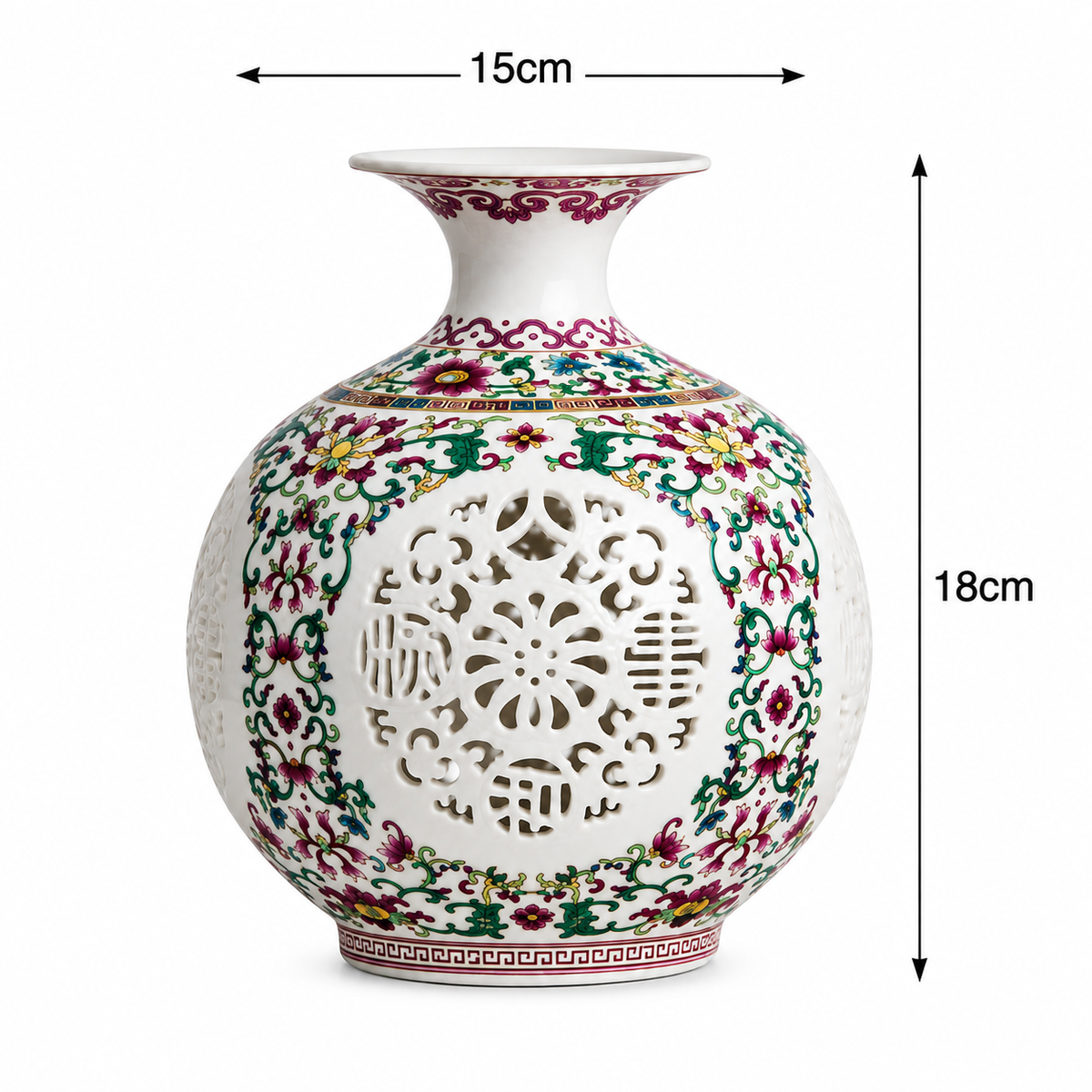 Vase Style Chinois DYNASTIE | Solis