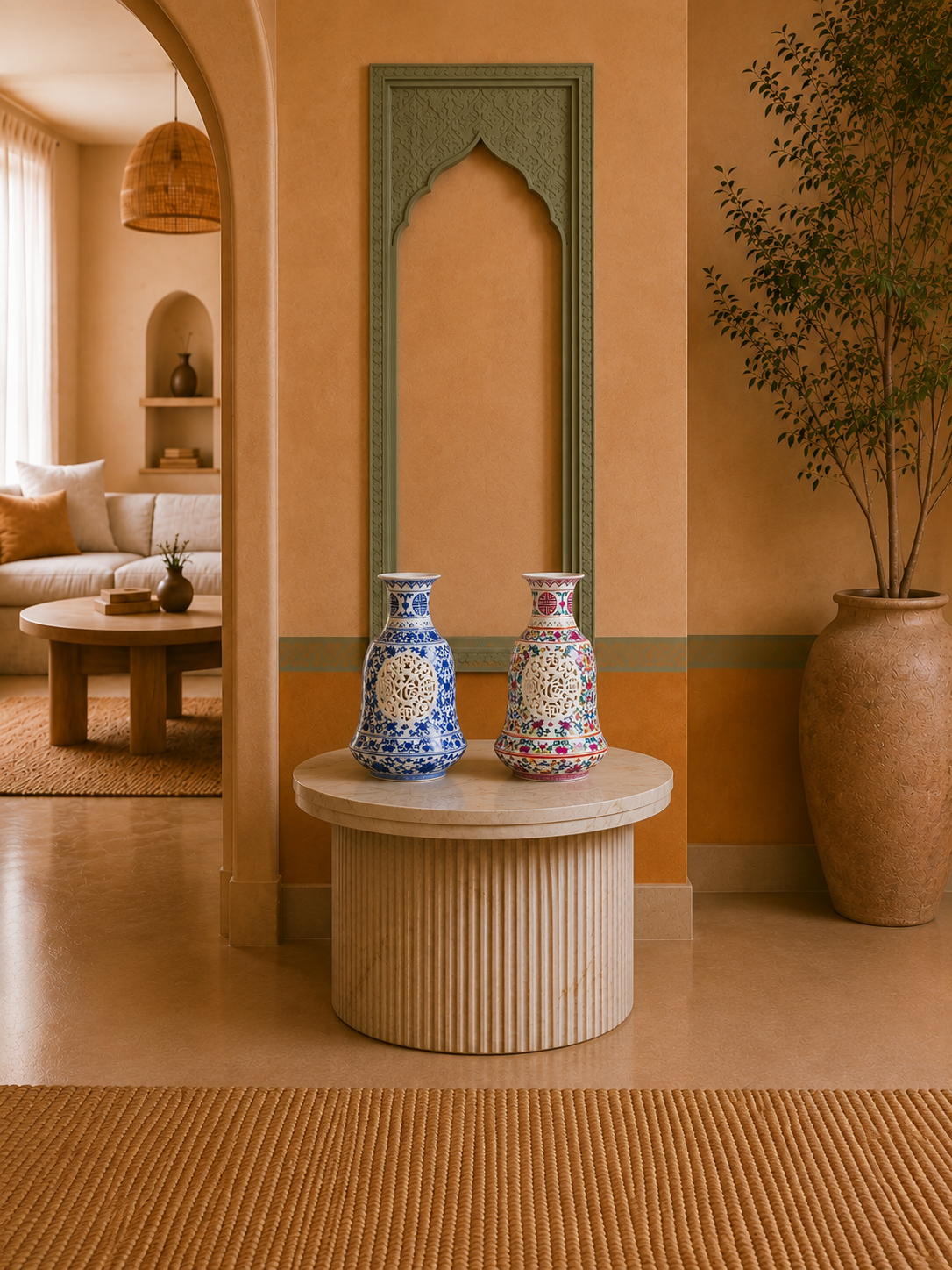 Vase Style Chinois DYNASTIE | Naia