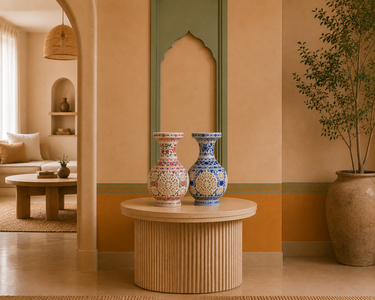 Vase Style Chinois DYNASTIE | Oria