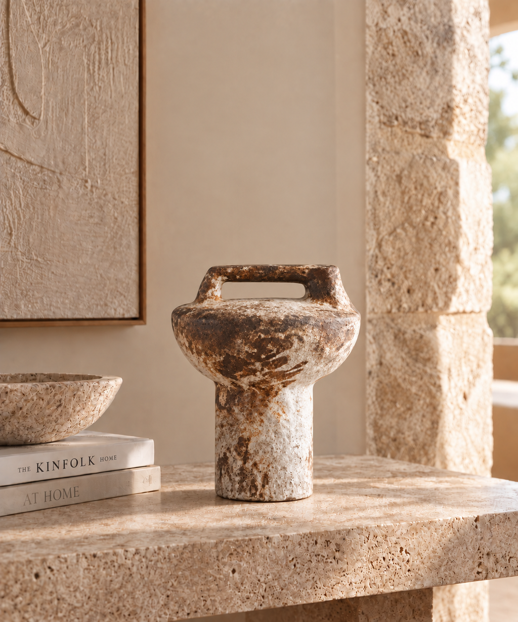 Vase Effet Vieilli | NELIA