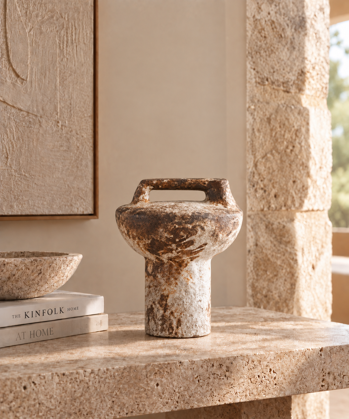 Vase Effet Vieilli | NELIA