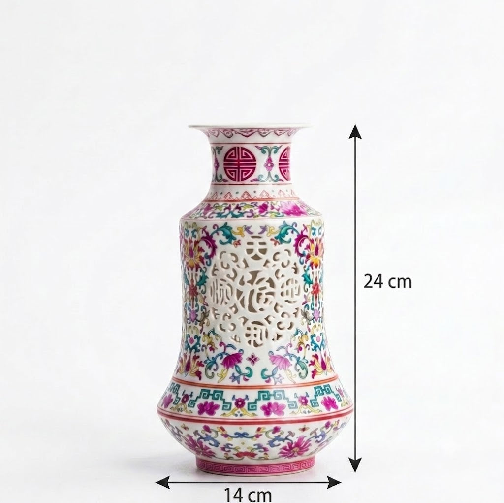 Vase Style Chinois DYNASTIE | Naia