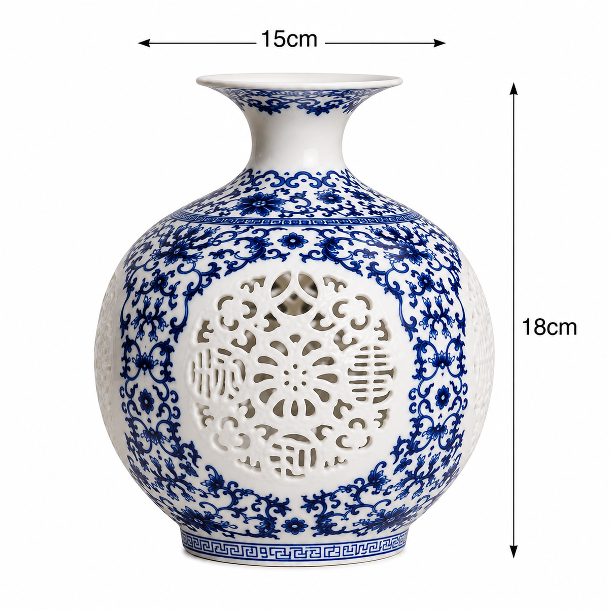 Vase Style Chinois DYNASTIE | Solis