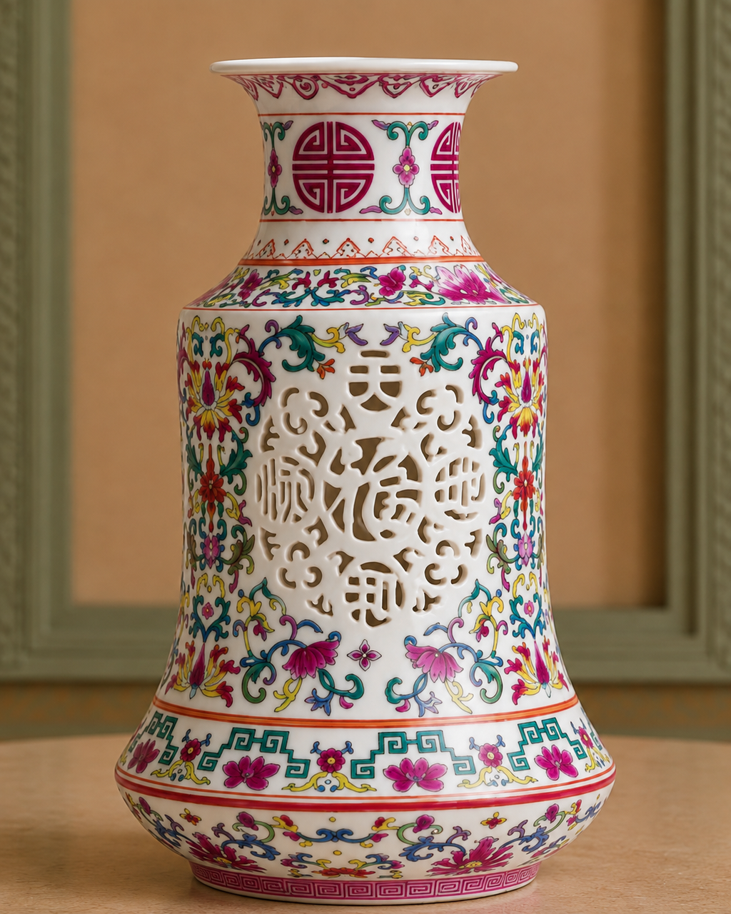 Vase Style Chinois DYNASTIE | Naia