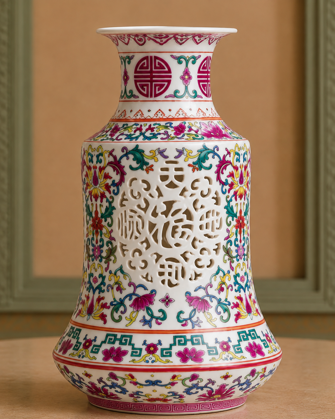 Vase Style Chinois DYNASTIE | Naia