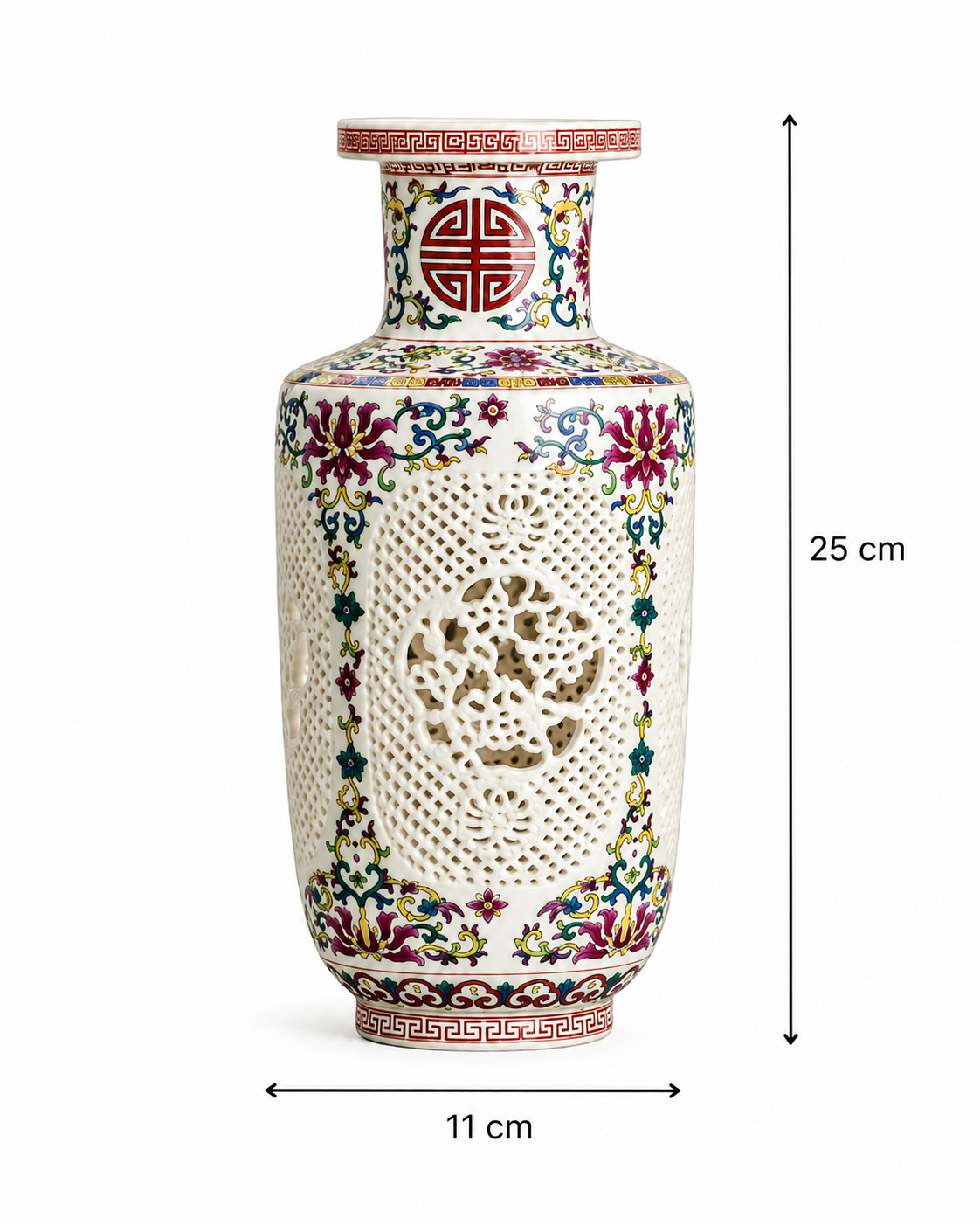 Vase Style Chinois DYNASTIE | Elia